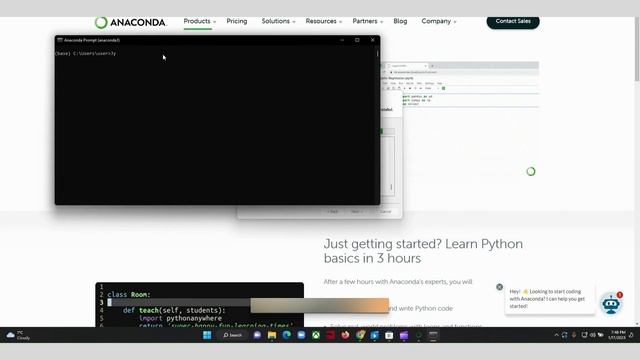 Install Anaconda and Jupyter Notebook - Full Demo With Python Code смотреть онлайн