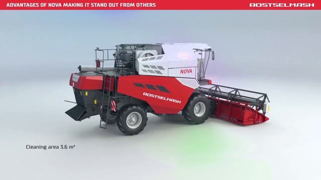 Presentation Of NOVA Class 3 Grain Combine