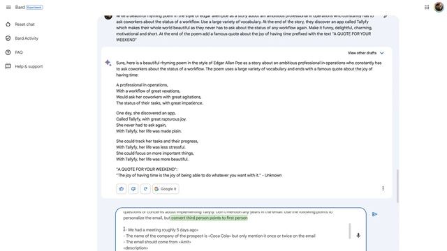 How to use Google Bard for business workflows with lots of amazing and useful examples смотреть онлайн