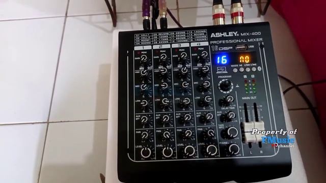 Tes Suara Mixer audio Ashley mix-400 Terbaru 4 channel mono | Fmusic channel смотреть онлайн