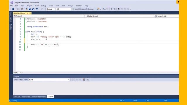 Error Handling with cin, integer overflow смотреть онлайн