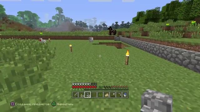 Minecraft PS4 #7 Как повесить рамку на сундук и другое) смотреть онлайн