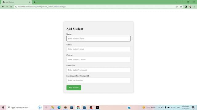 Library Management Portal Using Java (Servlet, JSP, JDBC) смотреть онлайн