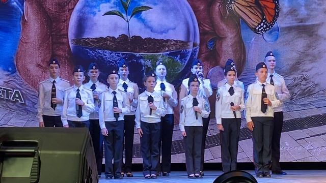 Детский творческий коллектив ГУ МВД России по Саратовской области "Волжский рубеж-2" - Аист на крыш смотреть онлайн