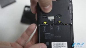 Как вставить SIM-карту в Lenovo A6010 (XDRV.RU)