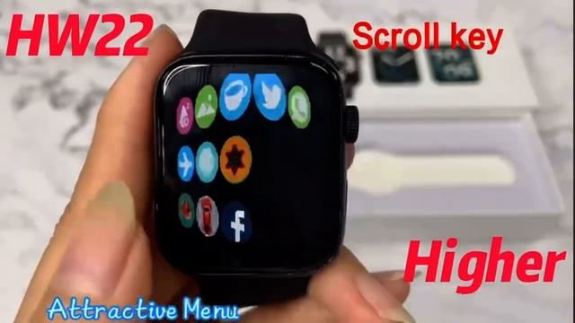 HW22 Smart Watch iwatch 6 M2 wear for Androind and IOS support Siri смотреть онлайн
