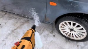 Автомойка DeWalt dcpw550 - первое использование.