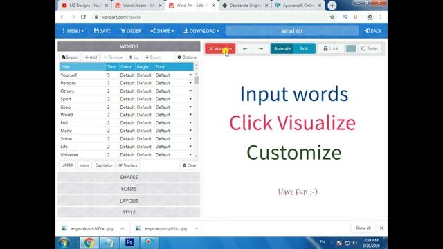 How to Create Word Cloud Effect in Photoshop || اردو / हिंदी смотреть онлайн
