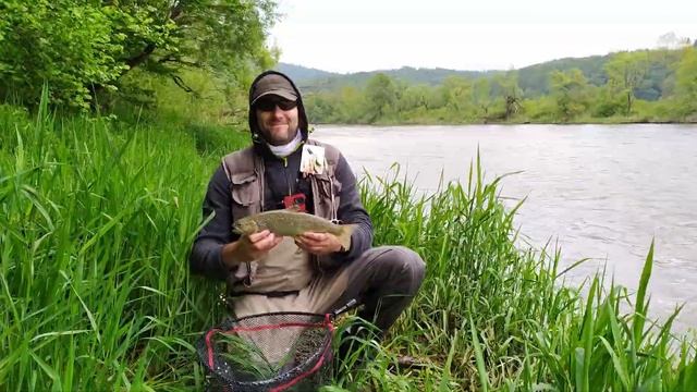 Pstrągi z Sanu | Głowacica - Królowa Rzek | Lesko - Bieszczady | Spinning z Grześkiem смотреть онлайн