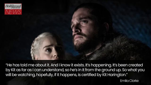 George R.R. Martin, Emilia Clarke & Gwendoline Christie React to Jon Snow Spinoff | THR News смотреть онлайн
