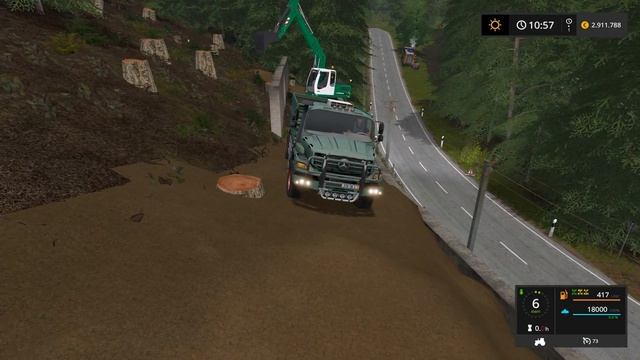 Farming Simulator 17 - Forestry and Farming on The Valley The Old Farm 007 смотреть онлайн
