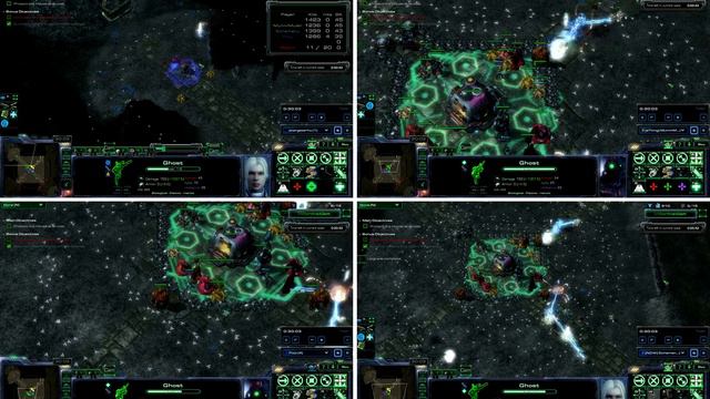 Very Unique 4K and 4 views StarCraft 2 Protect the House (PTH) arcade game. смотреть онлайн