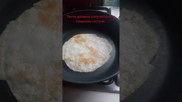 Заварные блинчики на кефире без яиц