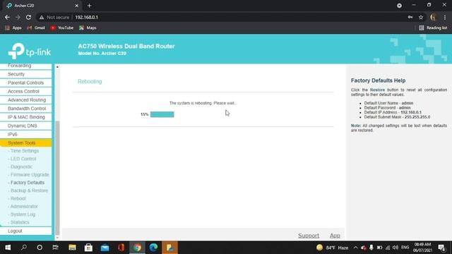 Easy way to reset router [Tp-link] 2021 | English tutorial | Mahian Jalil смотреть онлайн