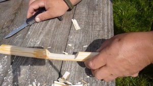 Как сделать ручку  для косы,дедовский способ.