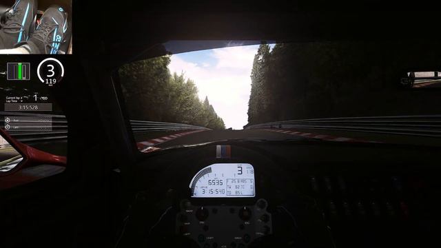 Assetto Corsa - Hotlap 6:40 - Bridge to Gantry - Nürburgring - BMW Z4 GT3 - Pedal Cam смотреть онлайн