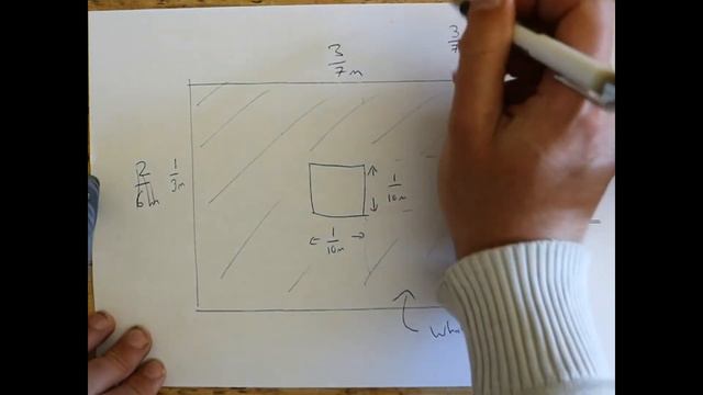 A fun but tricky fraction question (Age 11) - Rectangle minus square where lengths are fractions смотреть онлайн