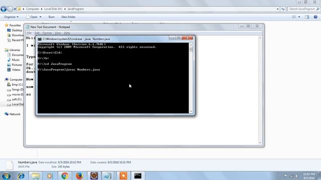 How to execute java package program using cmd. смотреть онлайн