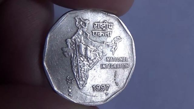 Coin of India 1997(NATIONAL INTEGRATION)/Монета Индии 1997 год(Национальная интеграция) смотреть онлайн