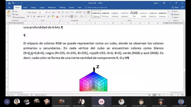 Procesamiento de Imágenes y Visión | 5. Sistema RGB e Imagen Indexada (04 de Febrero del 2021) смотреть онлайн