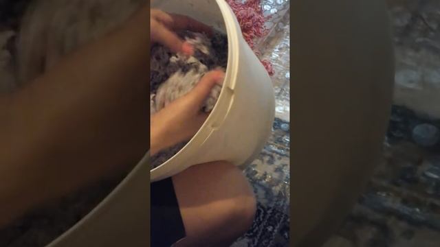 Жидкие обои своими руками/Liquid wallpaper do it yourself смотреть онлайн