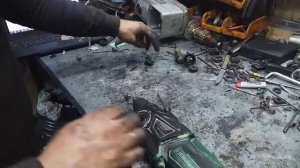 Установка переключателя режимов Хитачи DH26PC