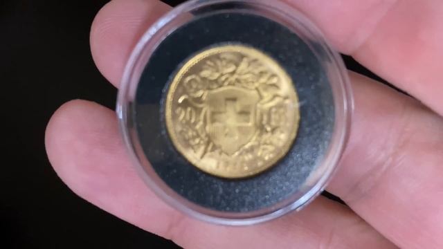 20 Franc Swiss Gold Helvetia Unboxing! смотреть онлайн