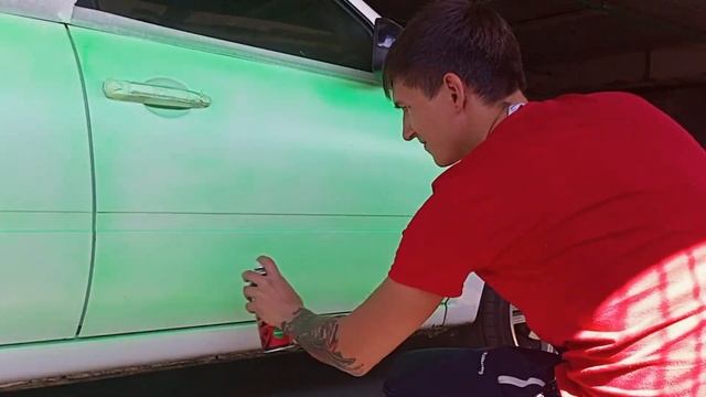 Жидкая резина из баллончиков на всю тачку. Успешно ? смотреть онлайн