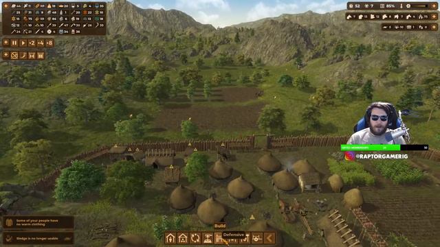 Dawn of Man | HARDCORE Ancient City Building for Cave Men | City Building Survival Gameplay смотреть онлайн