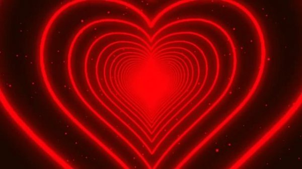 фон красных сердечек