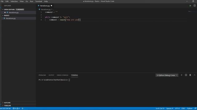 5. Python Basics: Iterations (For Loop, While Loop) смотреть онлайн