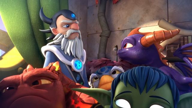 Skylanders Academy | S02E08 | One Flu Over the Skylander's Nest | Amazin' Adventures смотреть онлайн