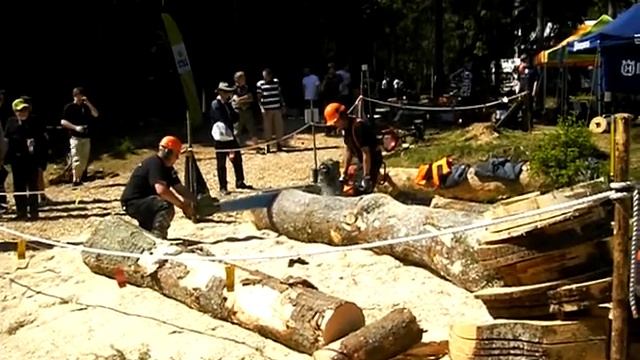 Stihl KS-43, 2 man operated chainsaw смотреть онлайн