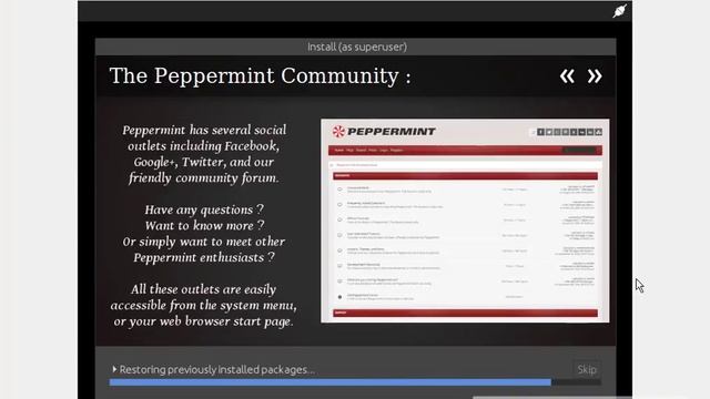 Peppermint 8 Installation in VirtualBox 5.2 смотреть онлайн