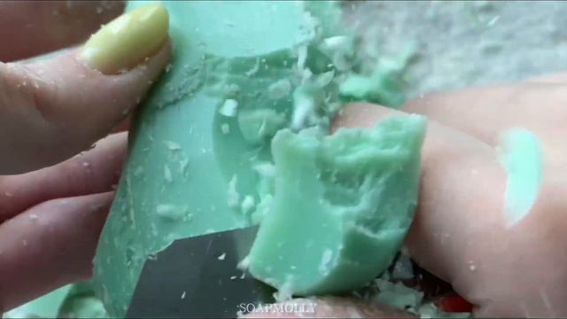 ASMR | АСМР | Dry Safeguard Soap Cutting | Резка Сухого Safeguard с алоэ🌱 смотреть онлайн