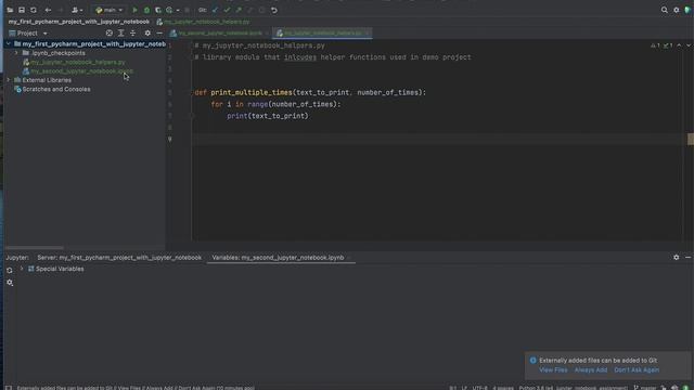 Tutorial: Create Your First PyCharm Project That Includes a Jupyter Notebook смотреть онлайн