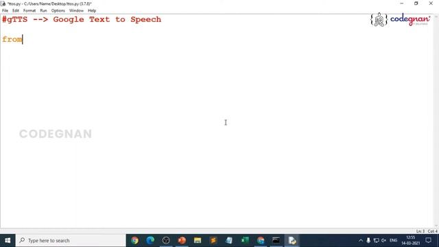 Making Our Virtual Assistant with Python | Working on Text-To-Speech Conversion | Part 2 смотреть онлайн
