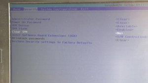 Как включить TPM на ноутбуке HP