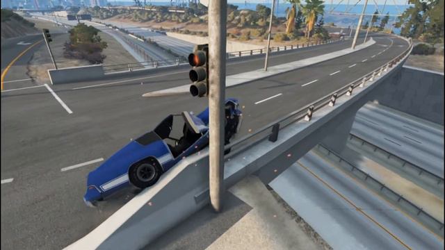 Burnout Paradise City & BeamNG drive TuskunHello смотреть онлайн