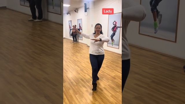 Quickstep-Forward Lock Step-Man-Lady-Together-Combination смотреть онлайн