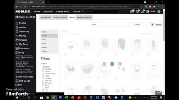 How to use decals in Roblox Studio