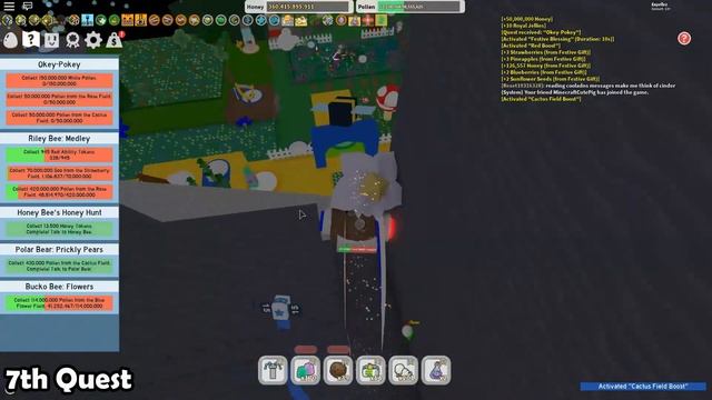 FREE MYTHIC EGG - NEW BLACK BEAR QUEST-LINE - ( 1 - 12) *P1* - Roblox Bee Swarm Simulator смотреть онлайн