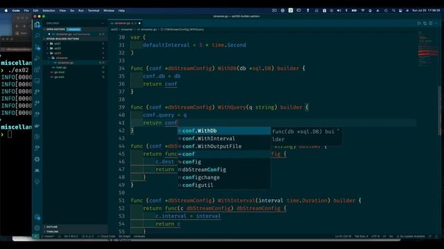 #gotr #golang misc ep006 - Builder Pattern смотреть онлайн