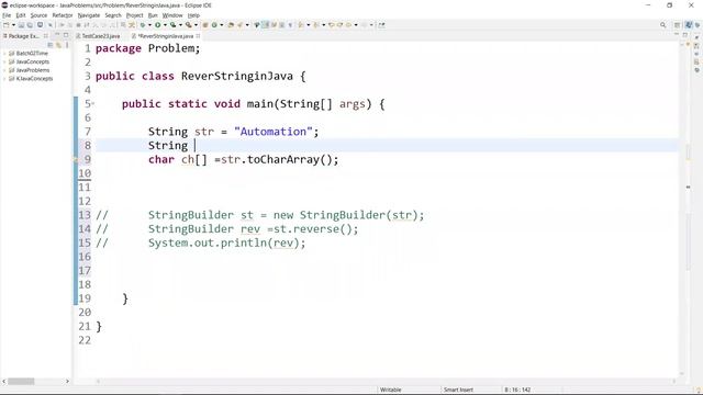 How to reverse String in java | Using Reverse method | Without Using inbuild Function смотреть онлайн