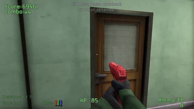 Office Point Rescue - Goldeneye meets Time Crisis in this Awesome Retro-Styled Arcade FPS Game! смотреть онлайн