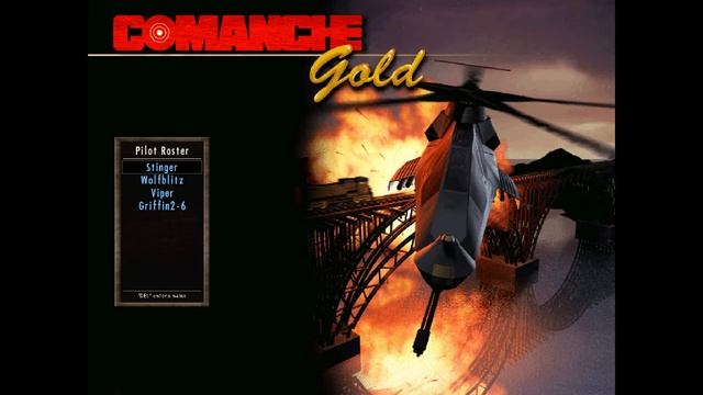 Comanche Gold Main Menu Music смотреть онлайн