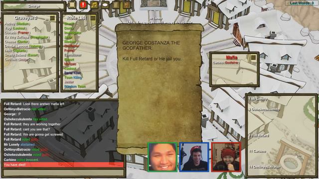 MAFIA FAIL (Town of Salem TRI FACECAM w/ The Derp Crew Ep. 33) смотреть онлайн