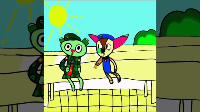 Flippy And Chase Puppy базарят без ошибок.