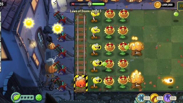 Plants vs. Zombies 2 Reflourished: Lawn of Doom Thymed Event Levels 1-5 смотреть онлайн