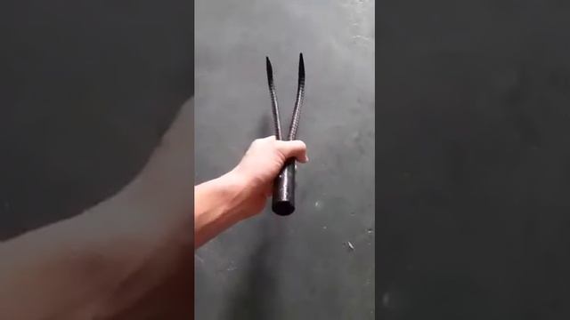 ขอคราด ฟัน 2 ซี่ หรือ เล็บเหยี่ยว ทำจากเหล็กป้องอ้อย มีรู ตอกตะปู 1 จุด смотреть онлайн